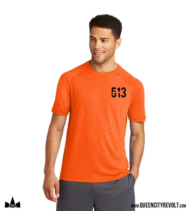 Cincinnati Ohio, 513 Performance T-shirt, Orange