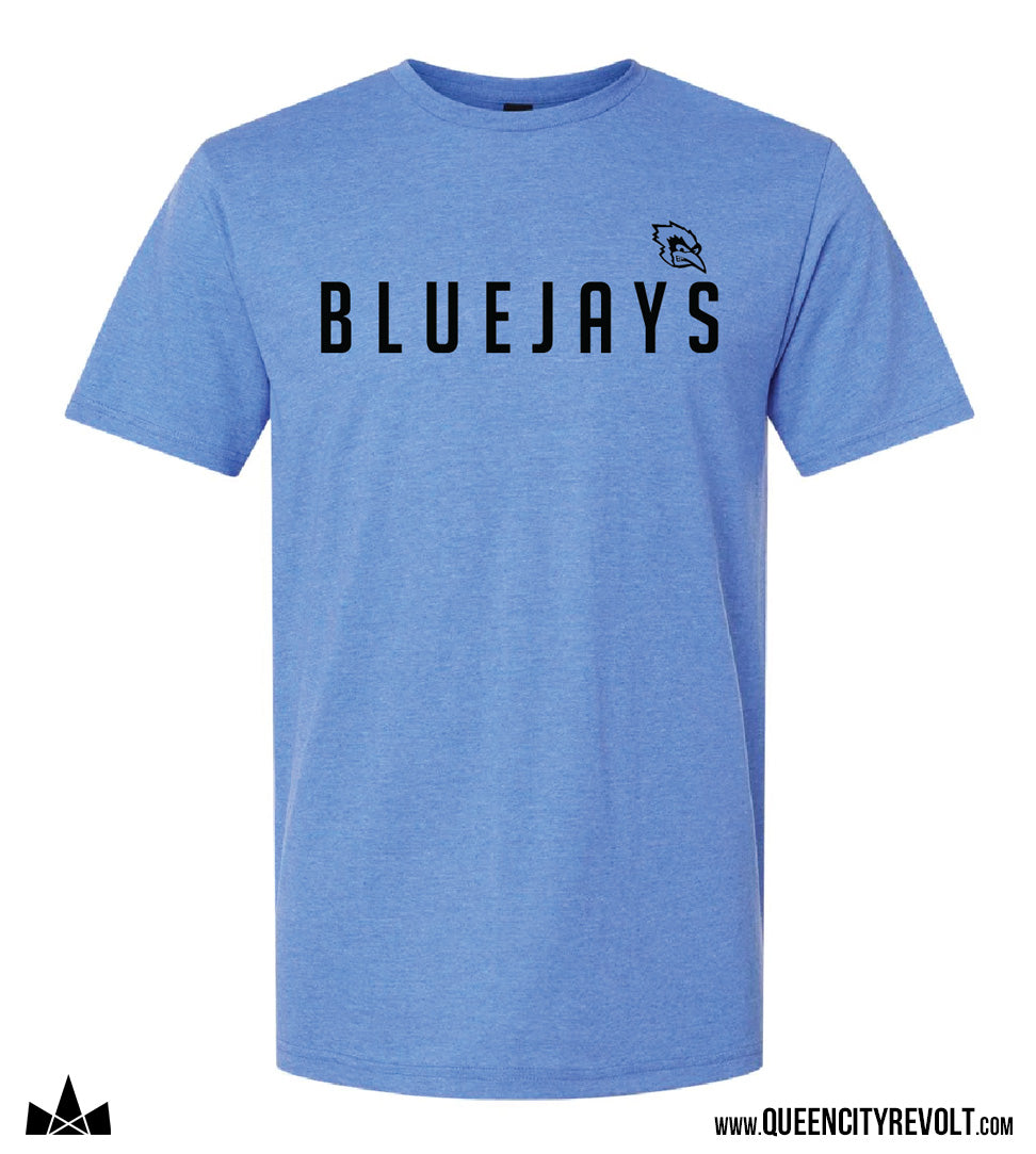 PRESALE Bluejays Tshirt, Heather Royal