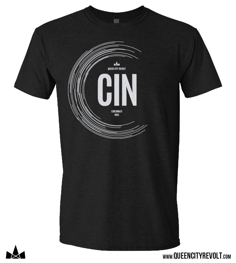 Cincinnati, CinC T-Shirt, Black