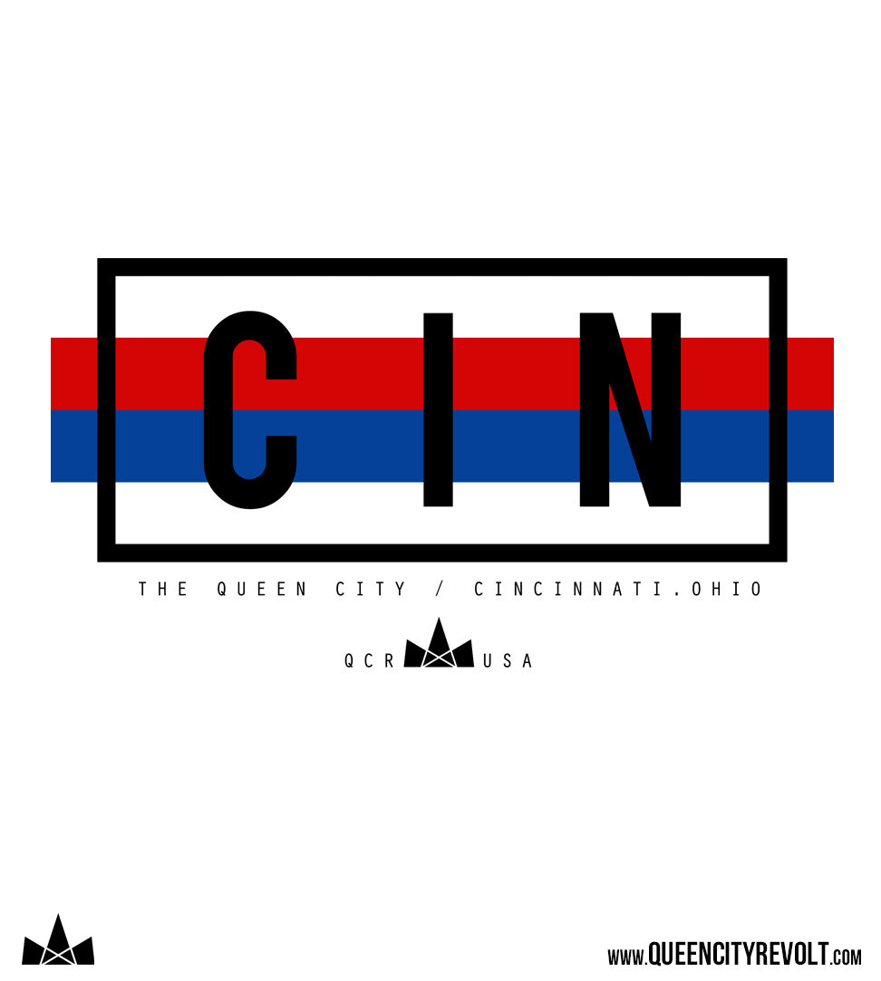 Cincinnati Red and Blue Performance Hoodie, Grey