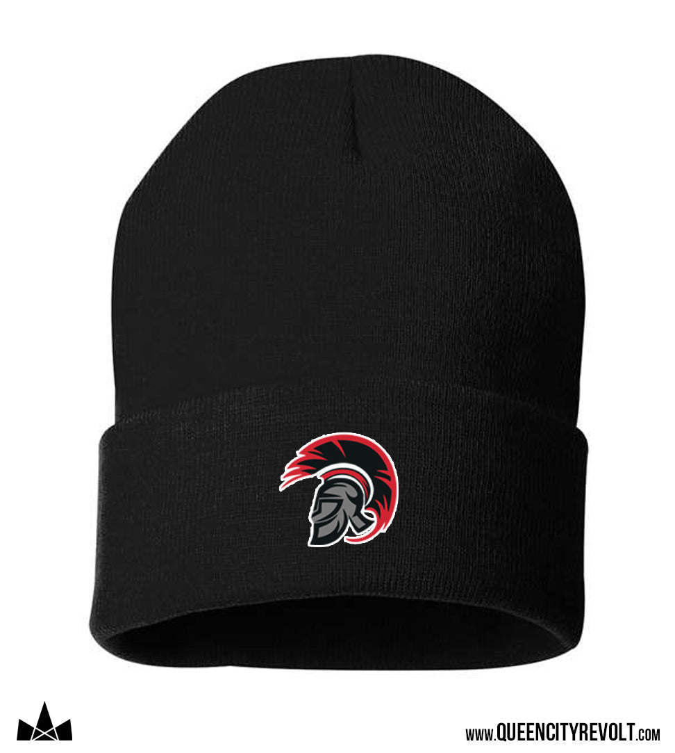 East Central Knit Cuff Beanie, Black