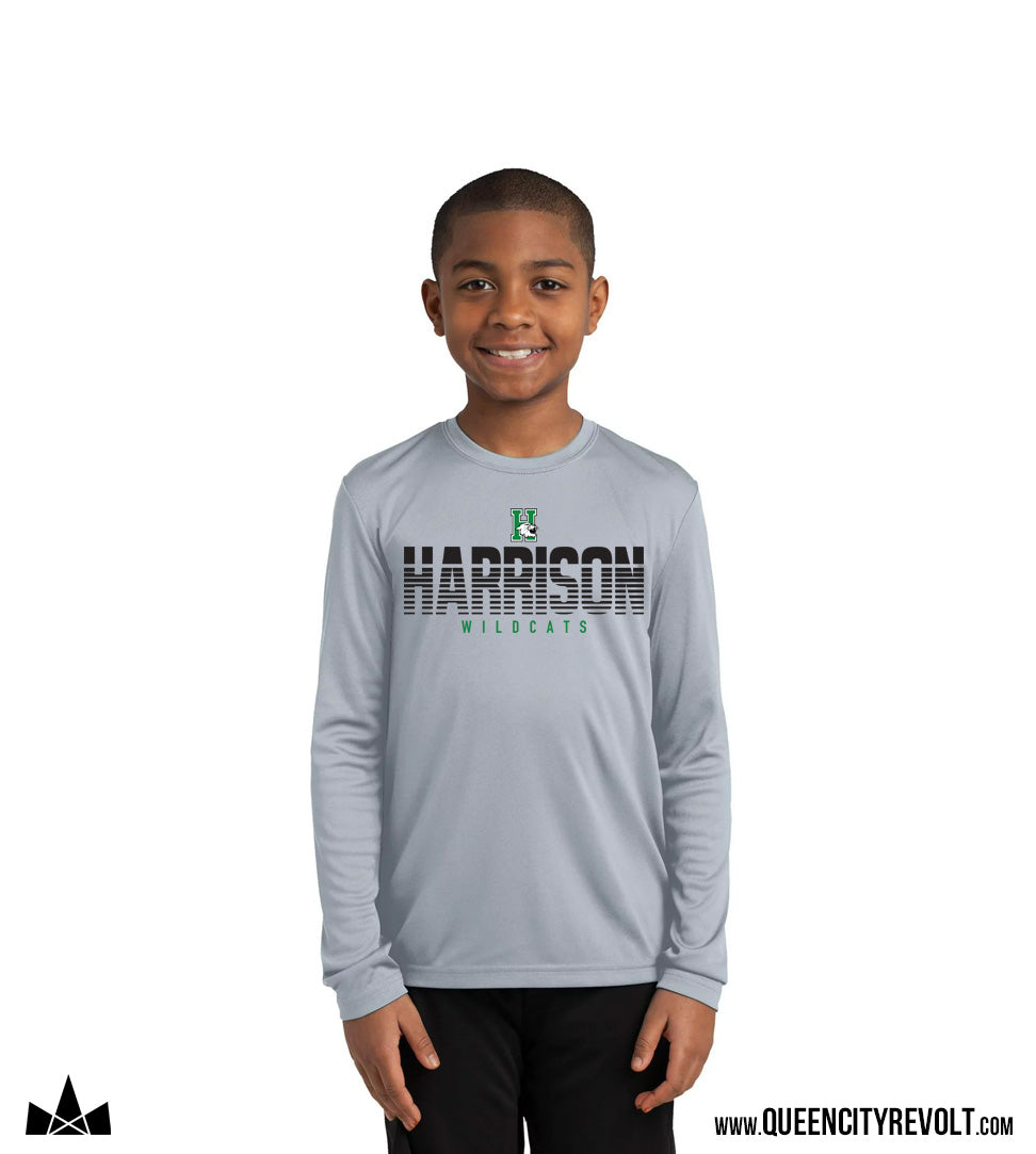 Harrison Youth Performance Longsleeve, Grey
