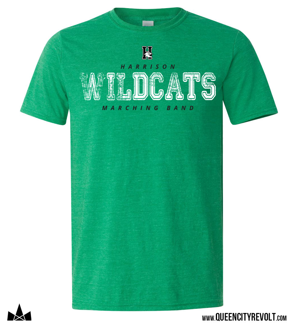 Harrison Band T-Shirt, Green