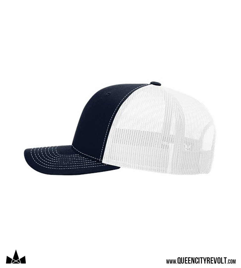 MSJ Richardson Snapback Trucker Cap, Navy