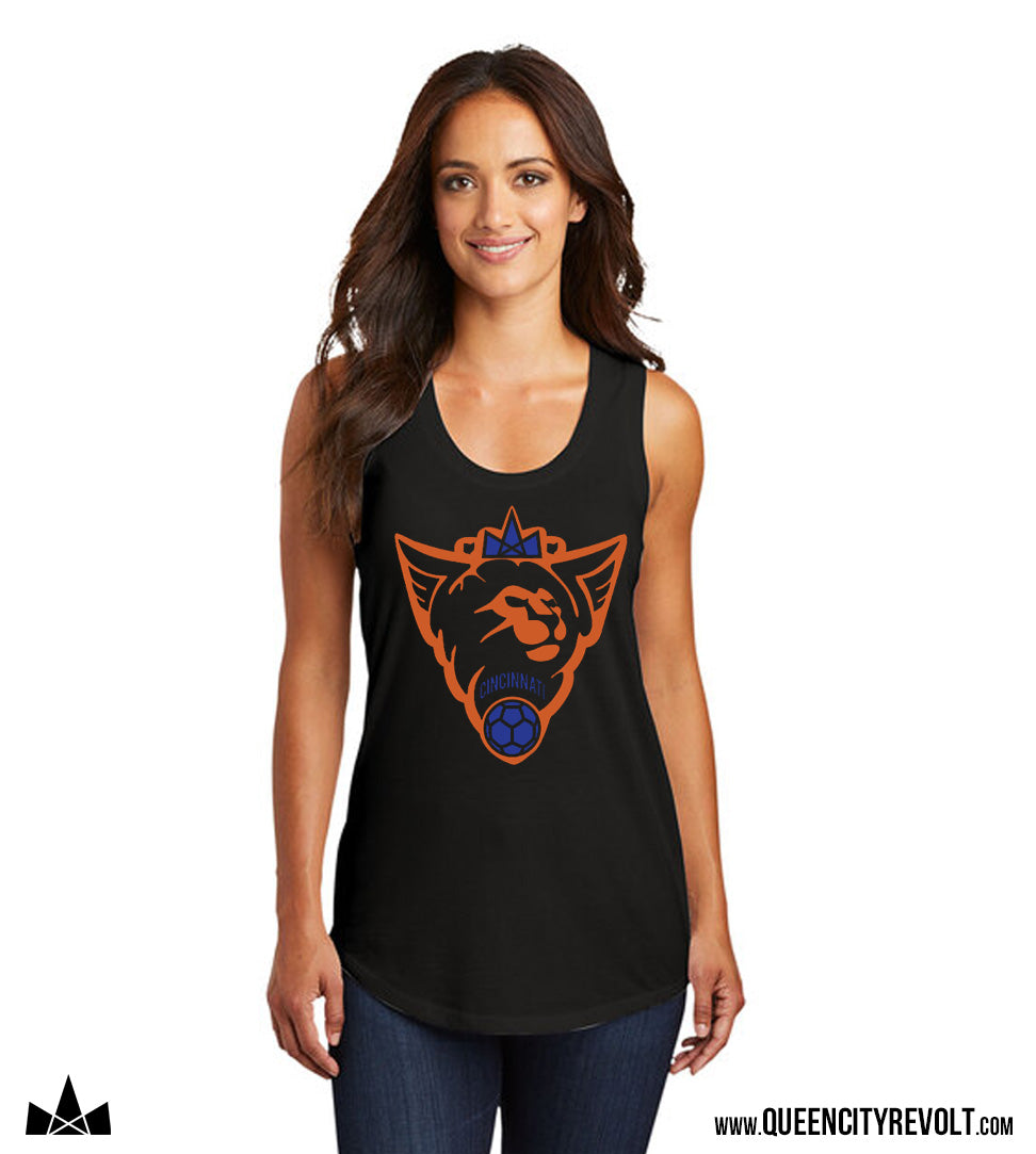Cincinnati Soccer Tank, Black