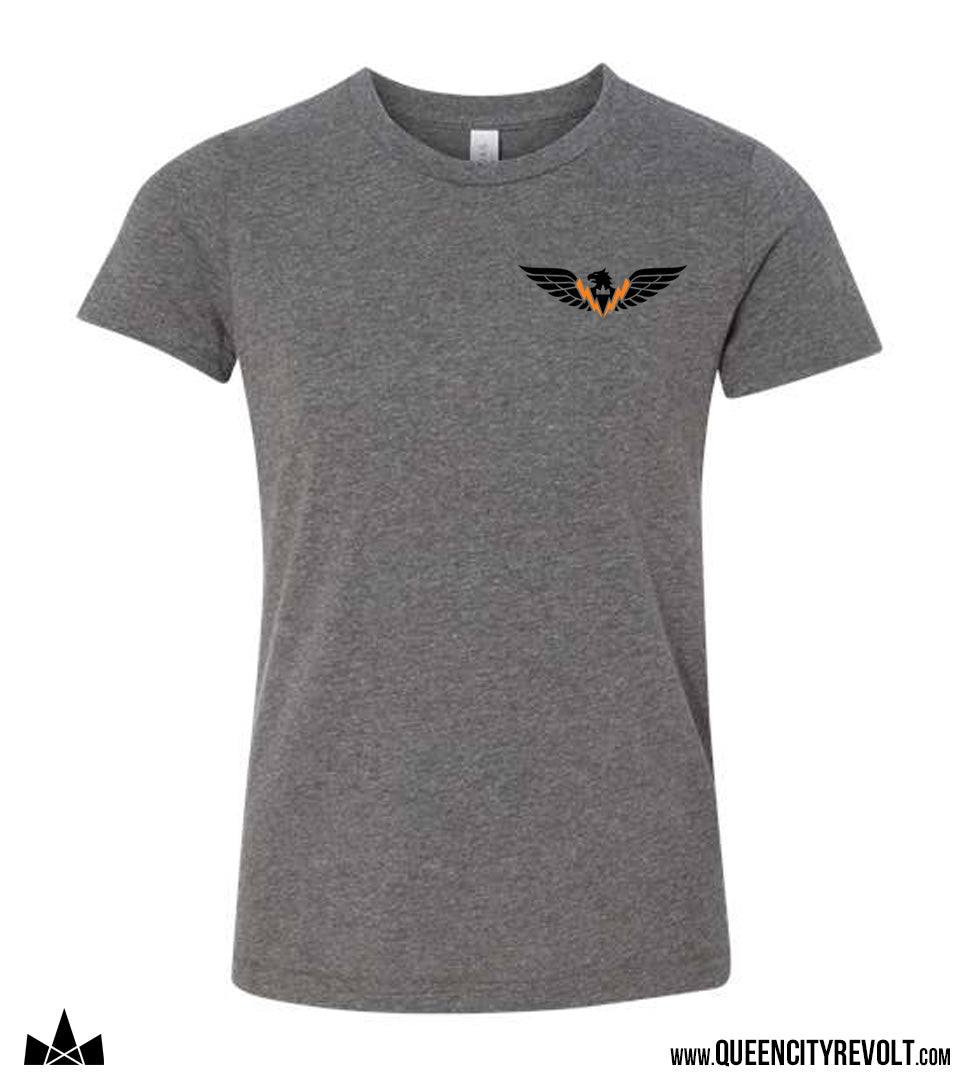 Westside Eagle Youth T-Shirt, Grey