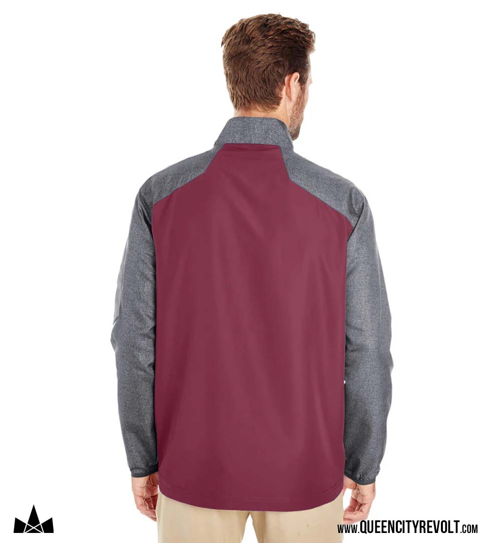 Ross Adult Holloway Raider Jacket, Maroon/Grey