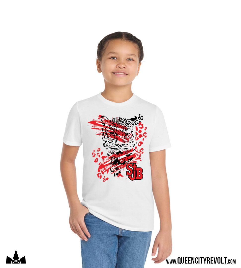 STJB Youth Jaguar Tshirt, White