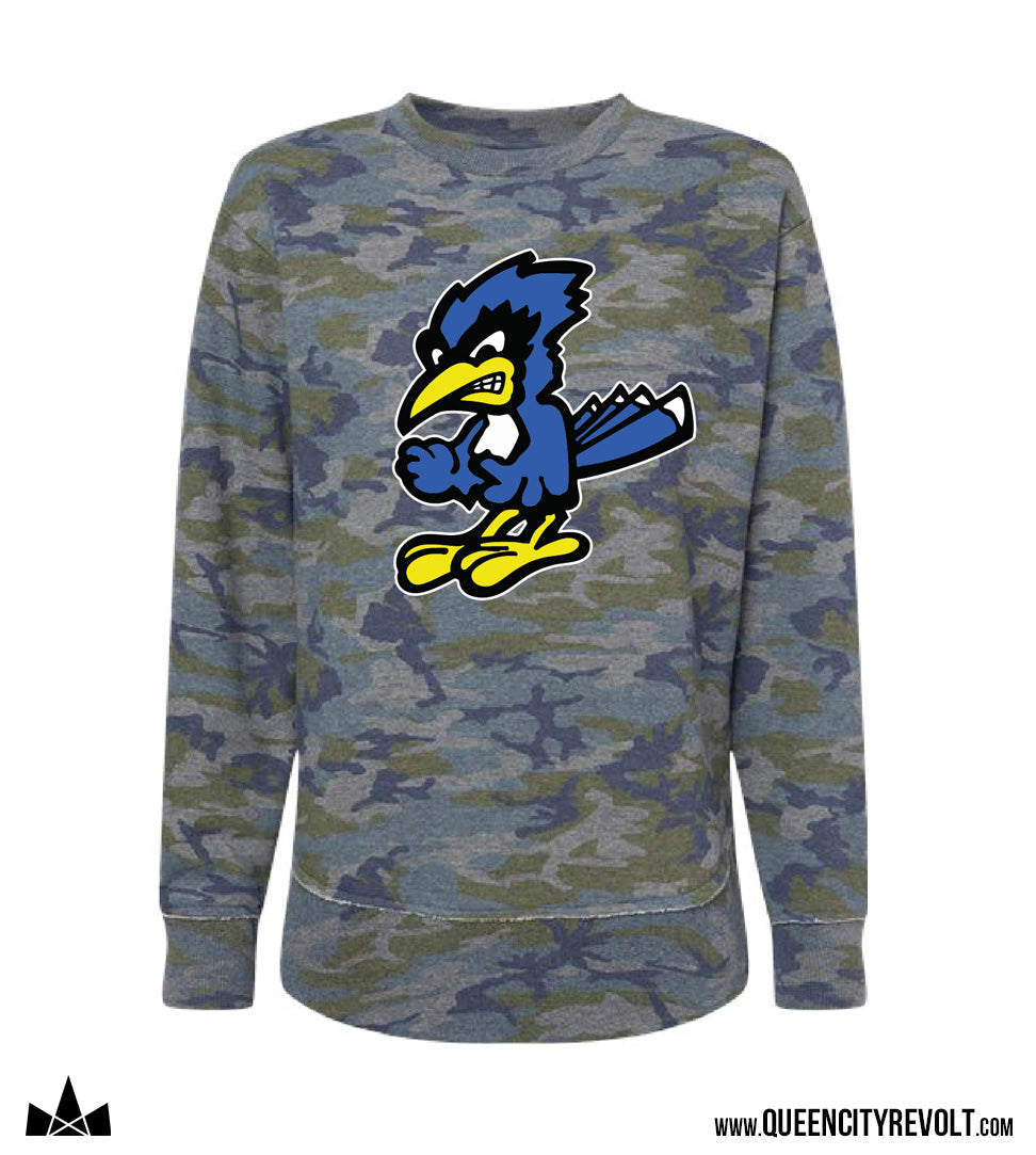 STJB Dry Ridge, Women's Crew Sweatshirt, Camo