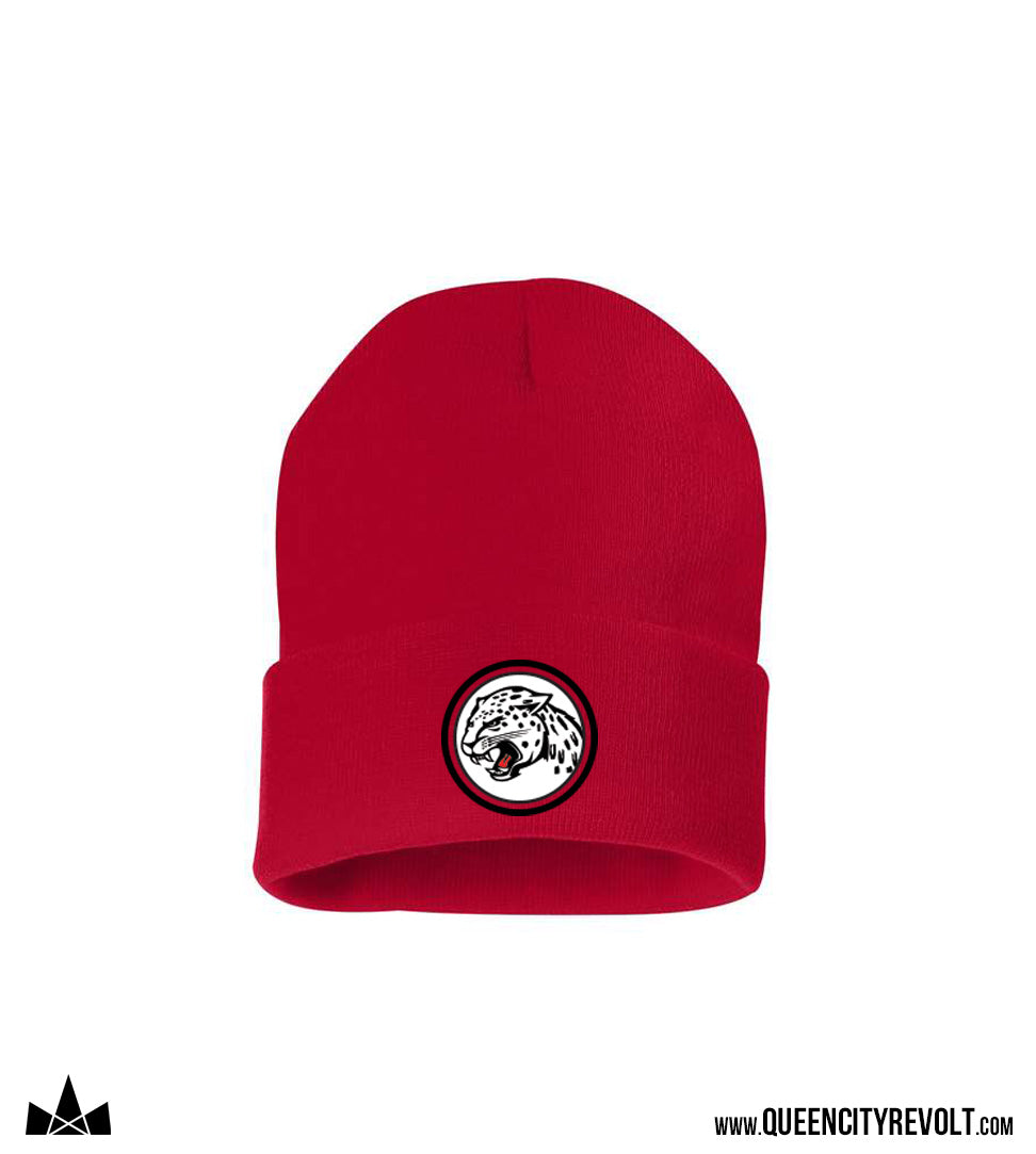 STJB Knit Beanie, Red