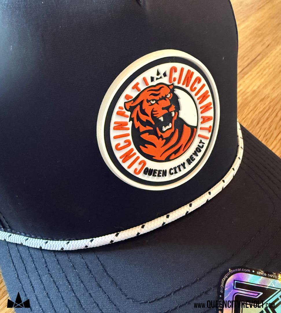 Cincinnati Football Snapback, Black
