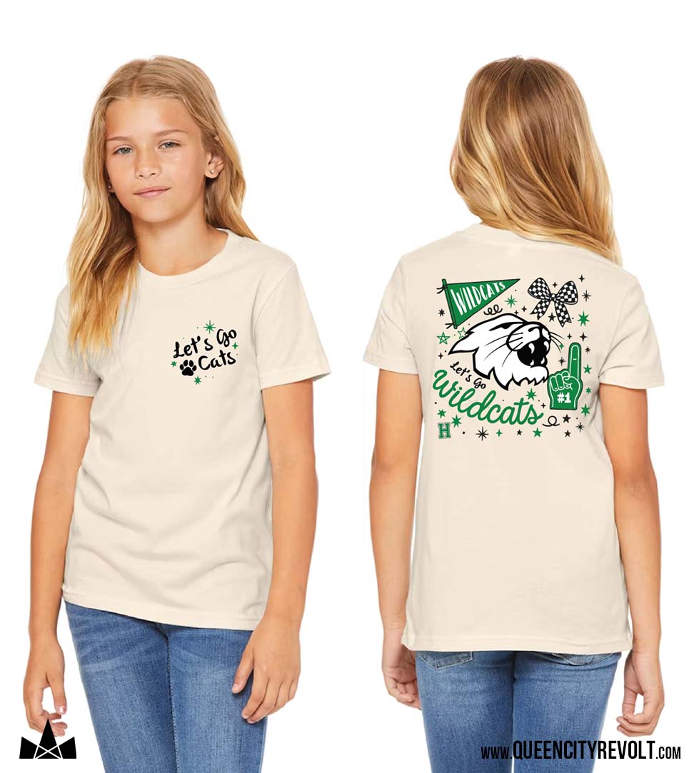 Harrison Spirit Youth Tee, Natural / HYF