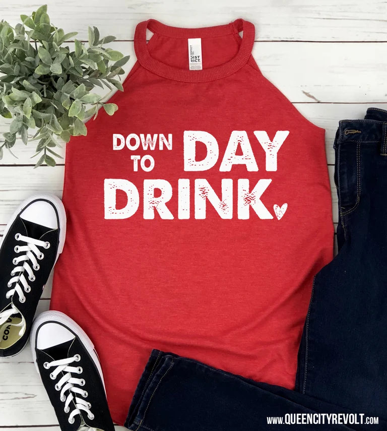 Day Drink Tank, Red