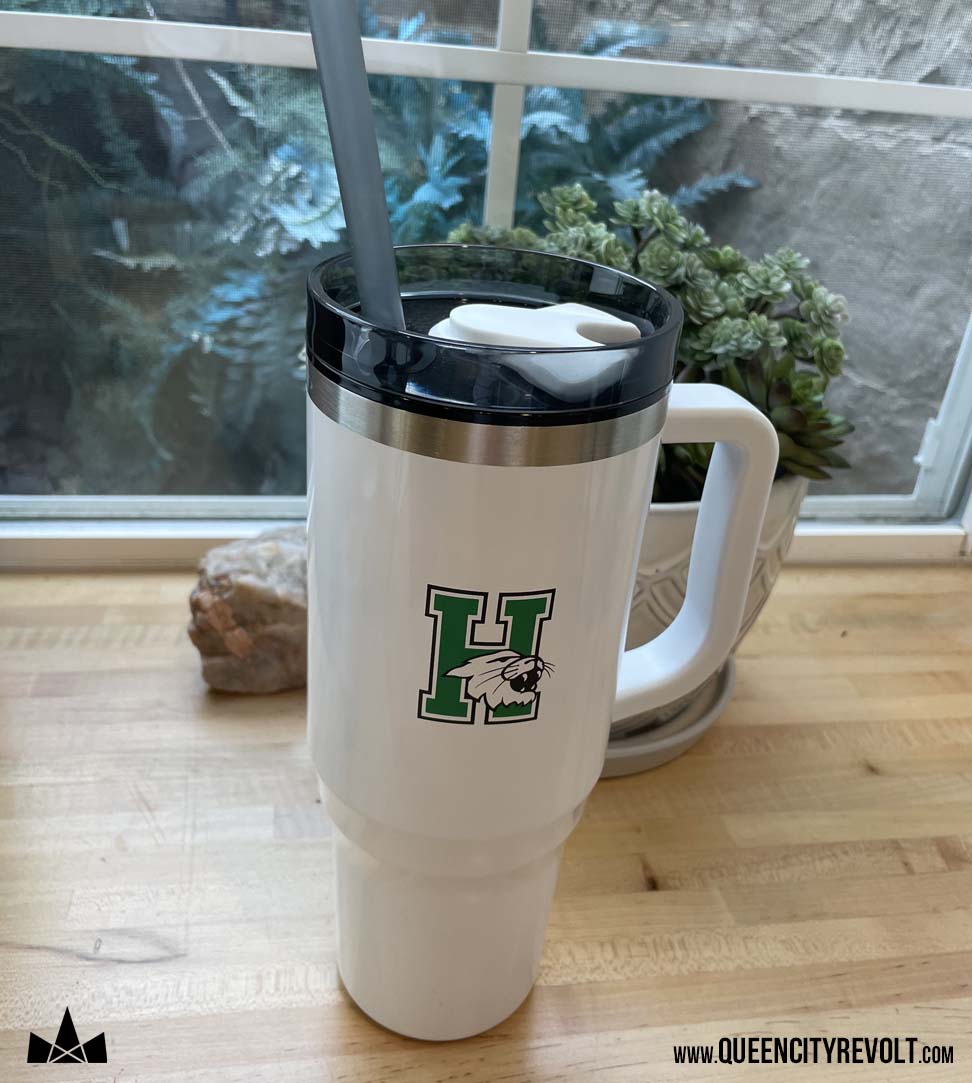 Harrison 40oz Insulated Tumbler, White