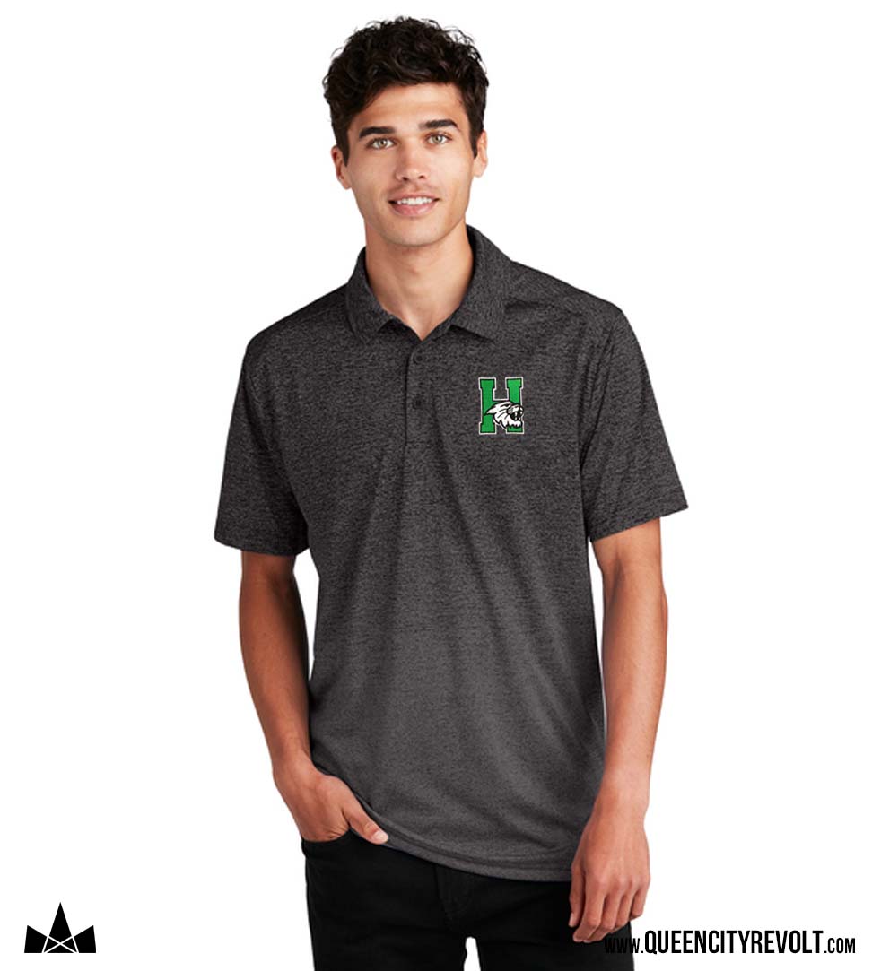 Harrison Sport-Tek Performance Polo, Black