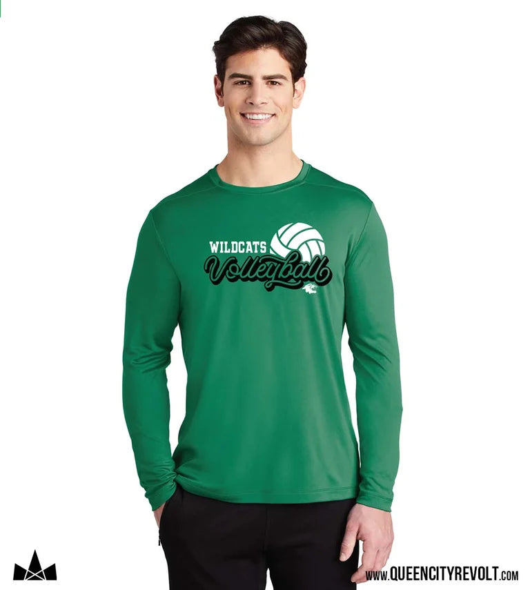 Harrison Volleyball Performance Longsleeve, Green