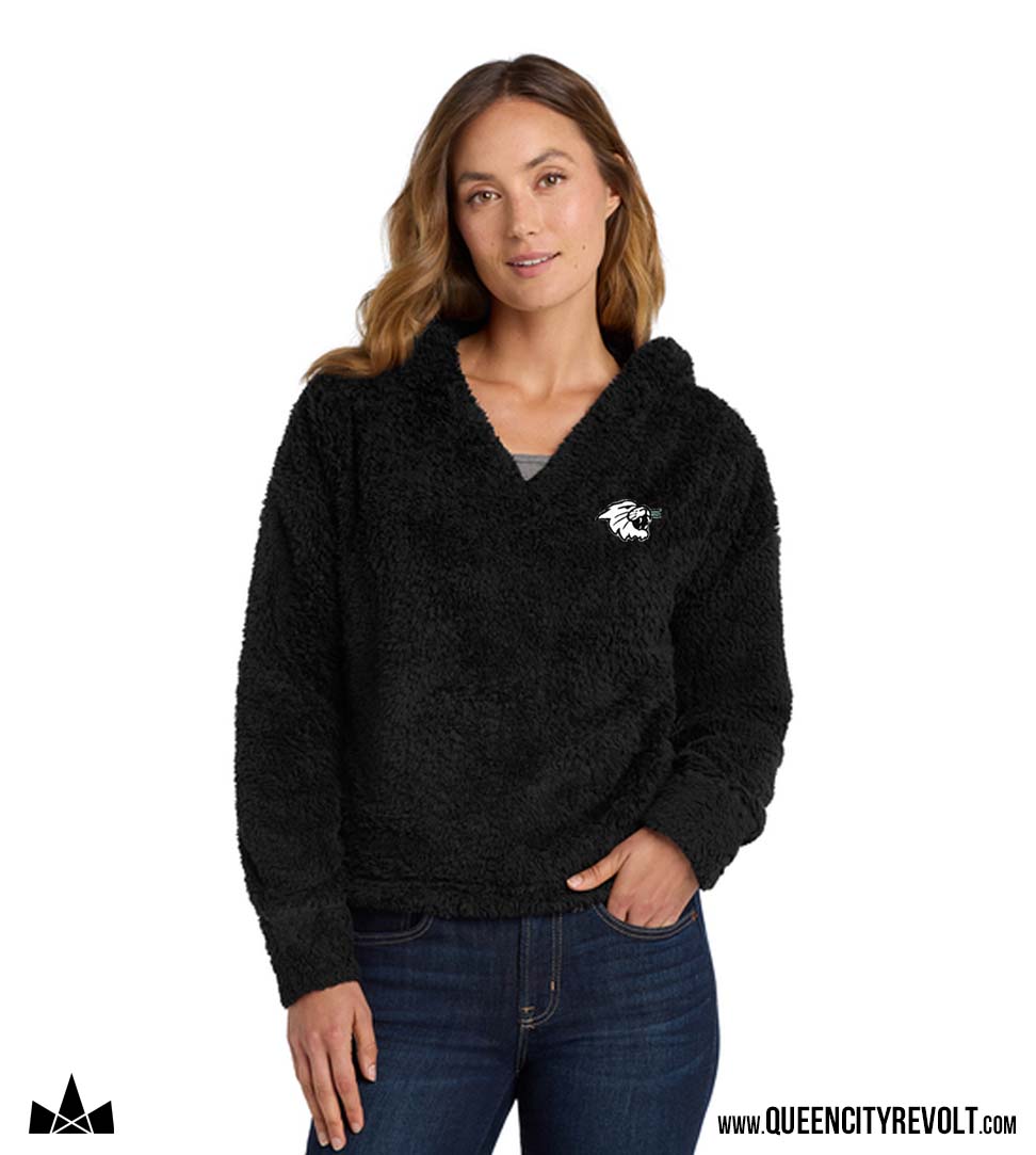 Harrison Women's Fleece Hoodie, Black