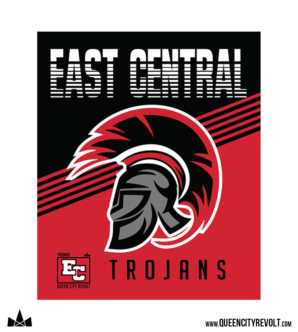 East Central Plush Fleece Blanket