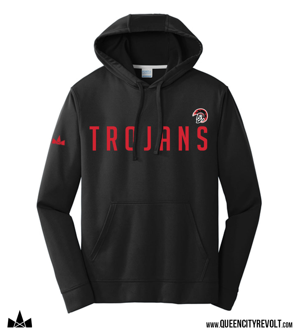 East Central Performance Hoodie, Black