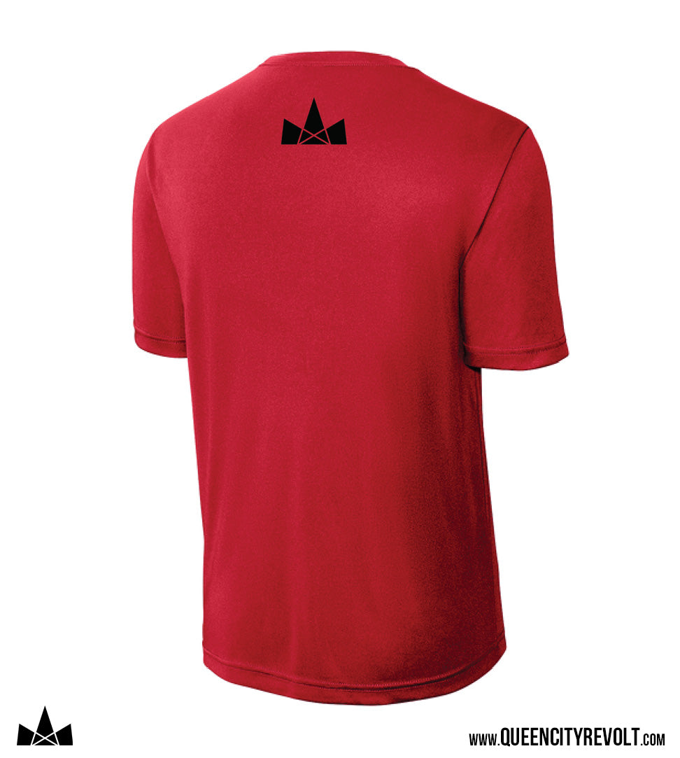 East Central Adult Performance Tshirt, Red
