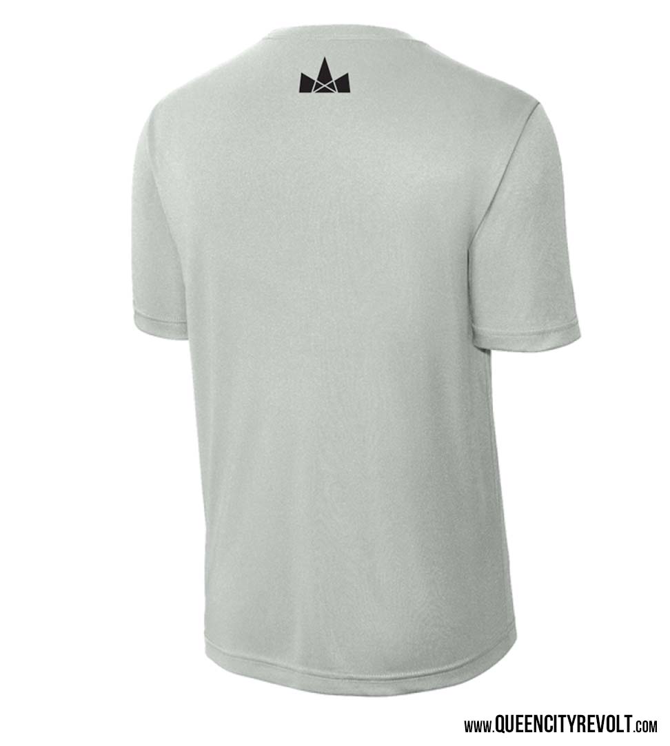 Harrison Adult Baseball Performance Tshirt, Grey