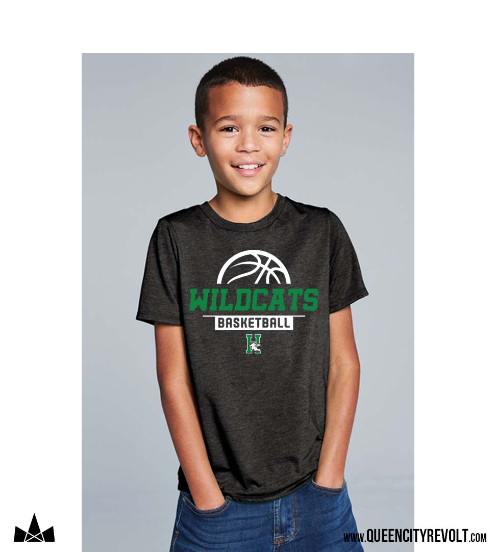 Harrison Basketball Youth Tshirt, Black