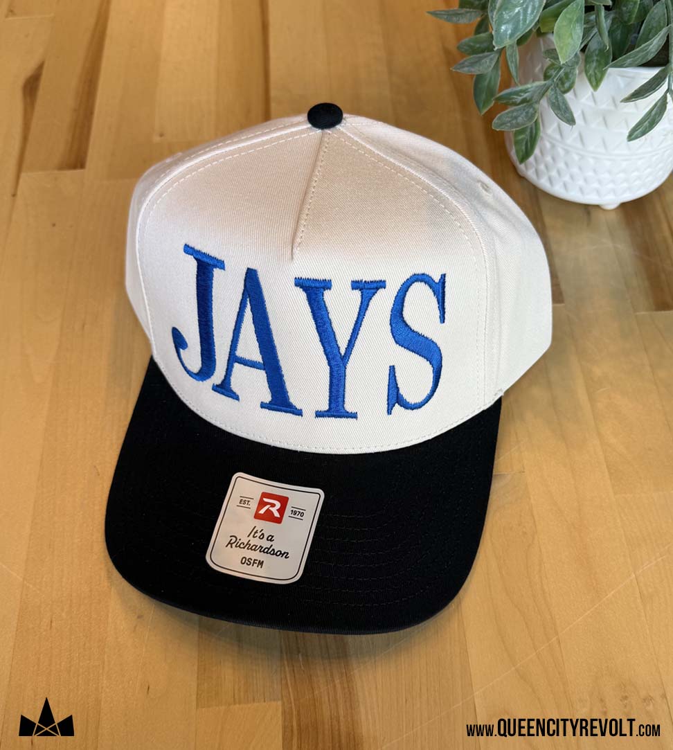 STJB Dry Ridge JAYS Snapback, Black/Cream/Royal