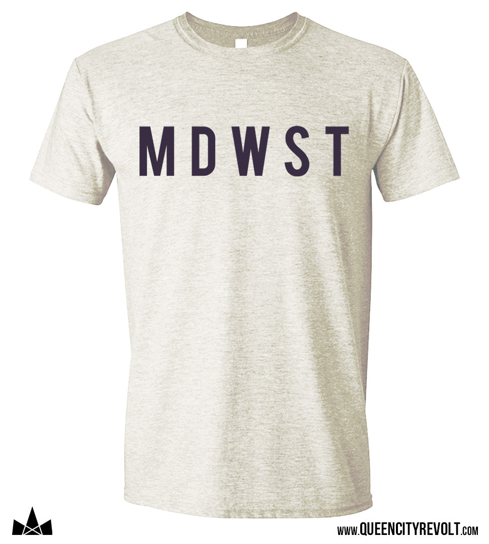 Midwest MDWST Tee, Oatmeal Heather