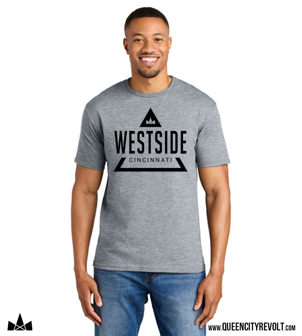 Westside Triangle T-Shirt, Grey