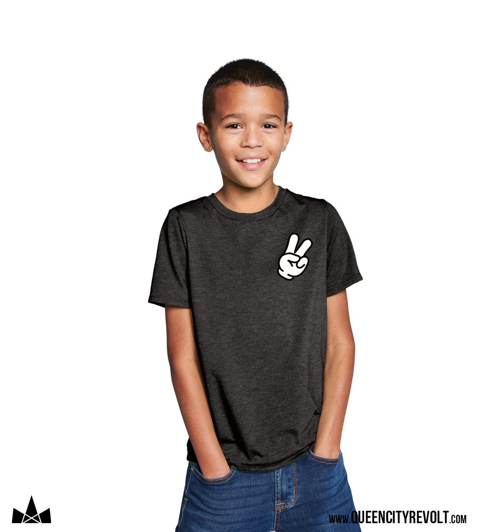 Cincinnati Baseball Youth Tshirt, Dark Grey