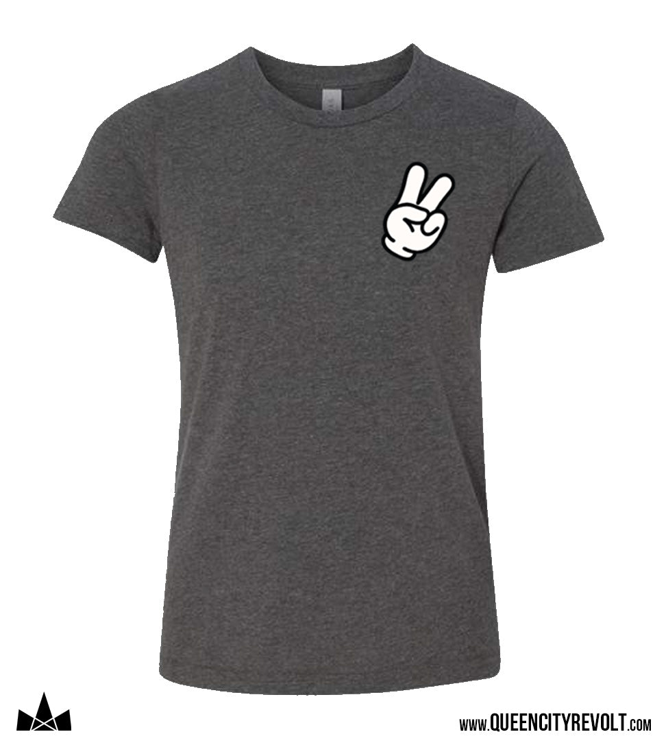 Cincinnati Baseball Youth Tshirt, Dark Grey
