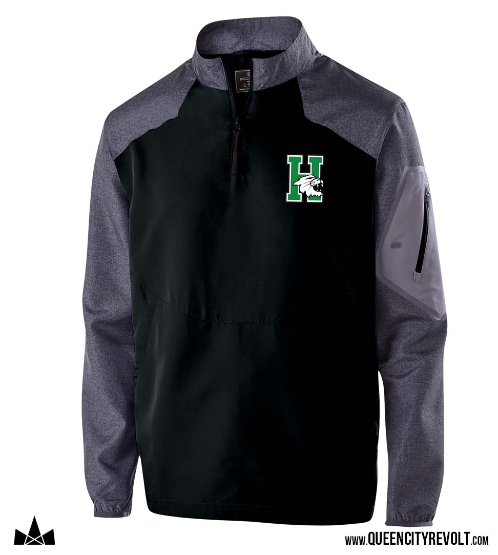Harrison Adult Holloway Raider Jacket, Black/Grey
