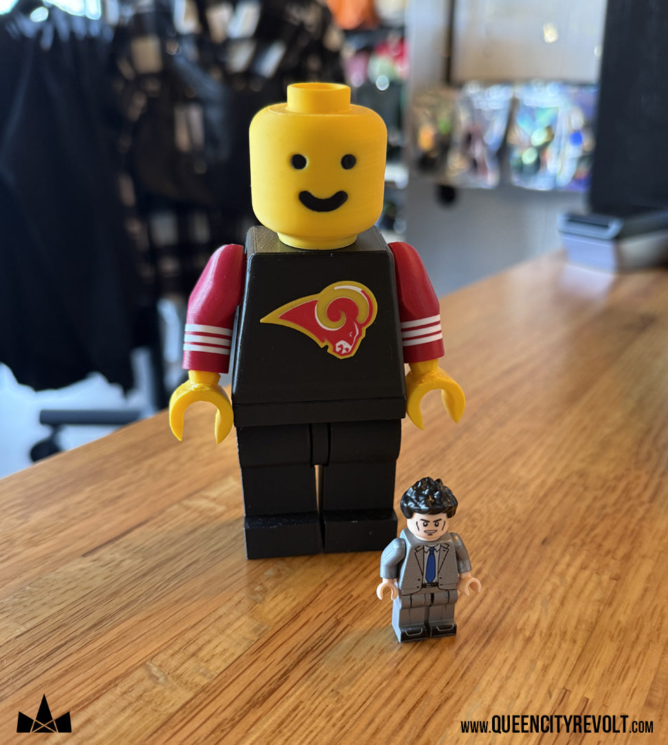 Ross Rams Lego Giant Figure