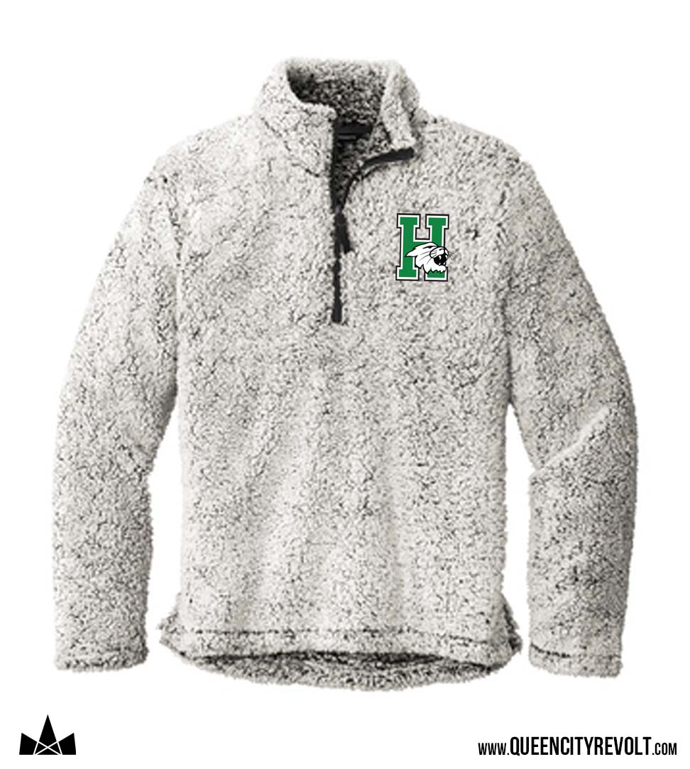 Harrison Ladies Sherpa 1/4 Zip, Grey