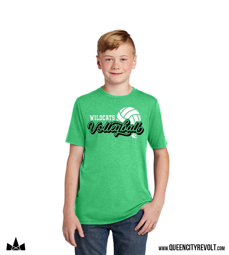 Harrison Youth Volleyball Tshirt, Green