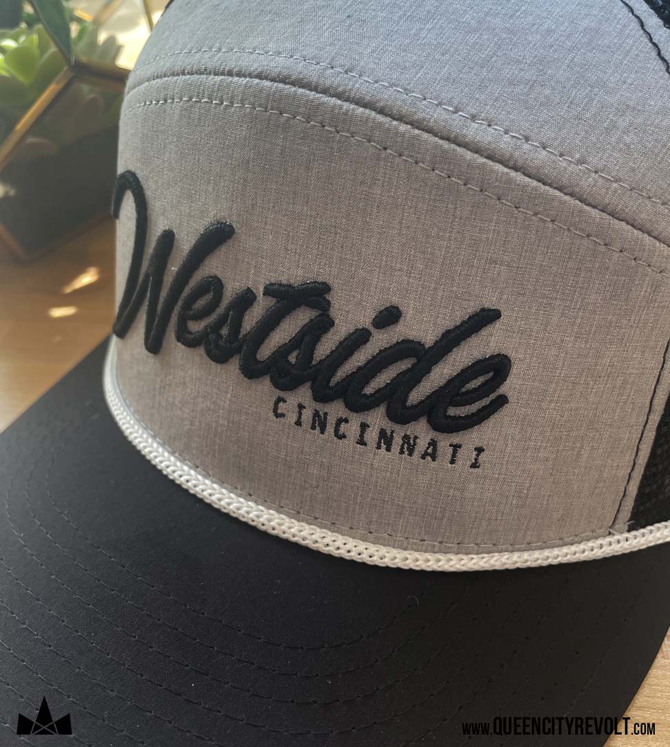 Westside Adult Snapback, Grey/Black