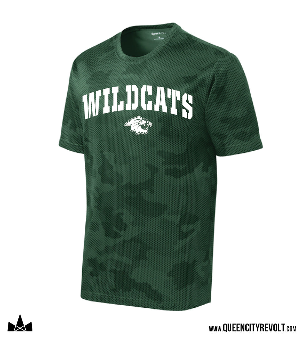 Harrison Adult Camo Performance Tshirt, Forest