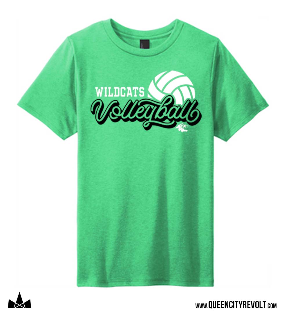 Harrison Youth Volleyball Tshirt, Green