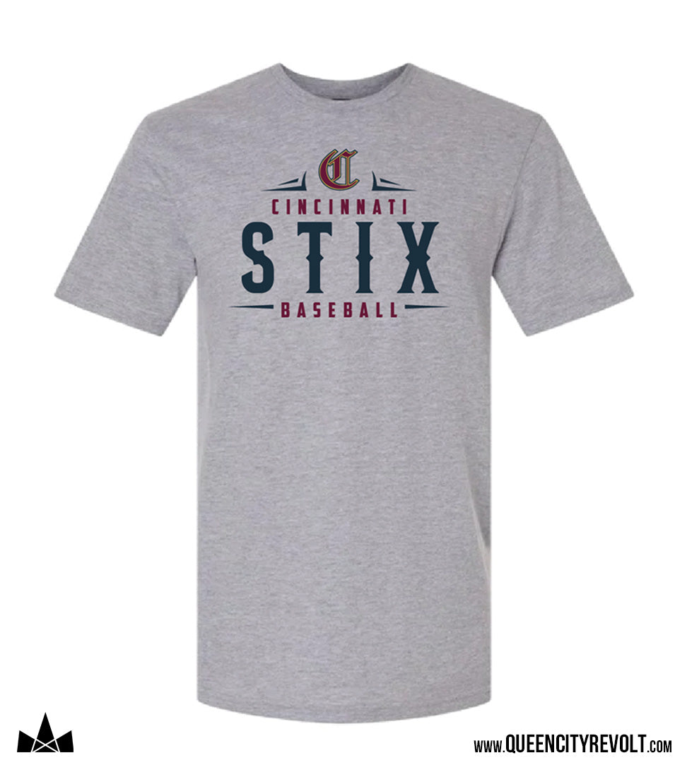 Stix ADULT Tshirt, Grey