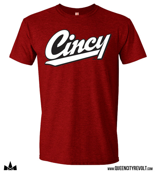 Cincinnati Baseball, Cincy Tshirt, Red