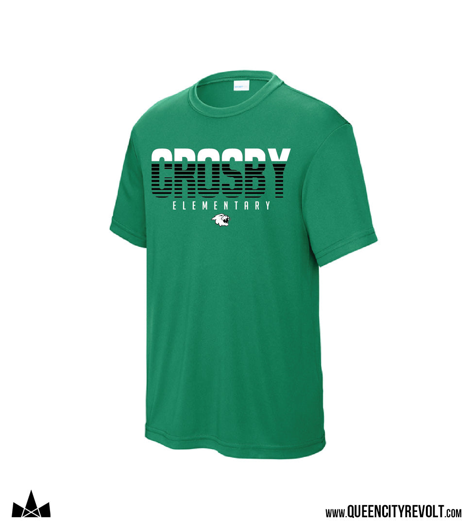 Crosby Youth Performance Tshirt, Green