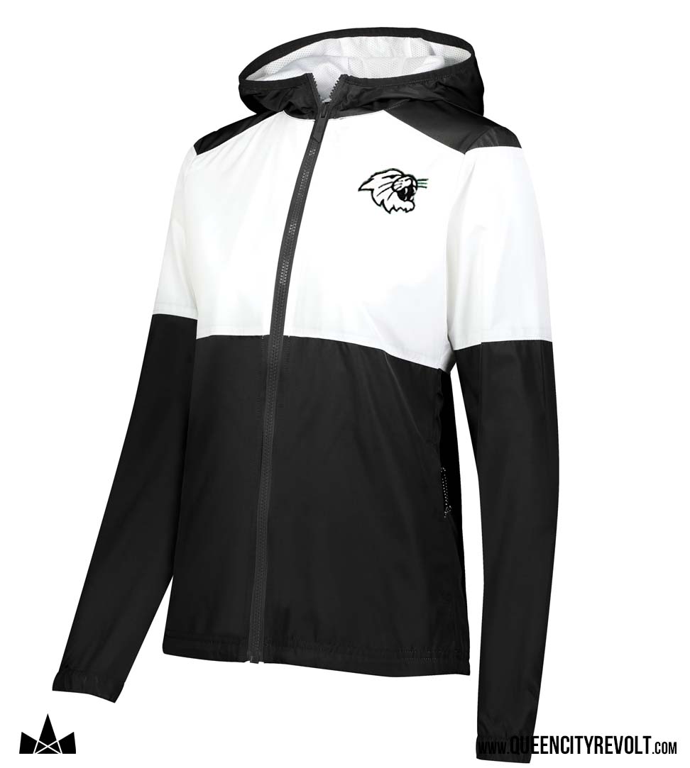 Harrison Women's Holloway SeriesX Jacket, Black/White