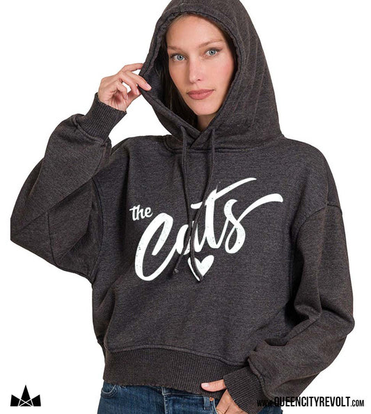 Harrison Women's Fleece Hoodie, Black