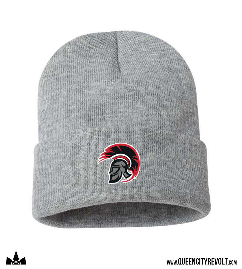 East Central Knit Cuff Beanie, Grey