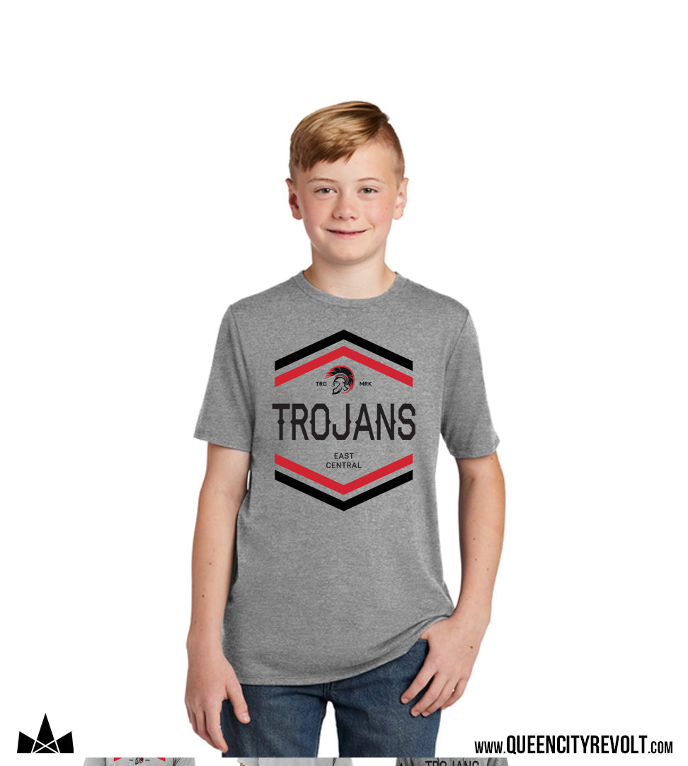 East Central Arrows Youth Tshirt, Grey