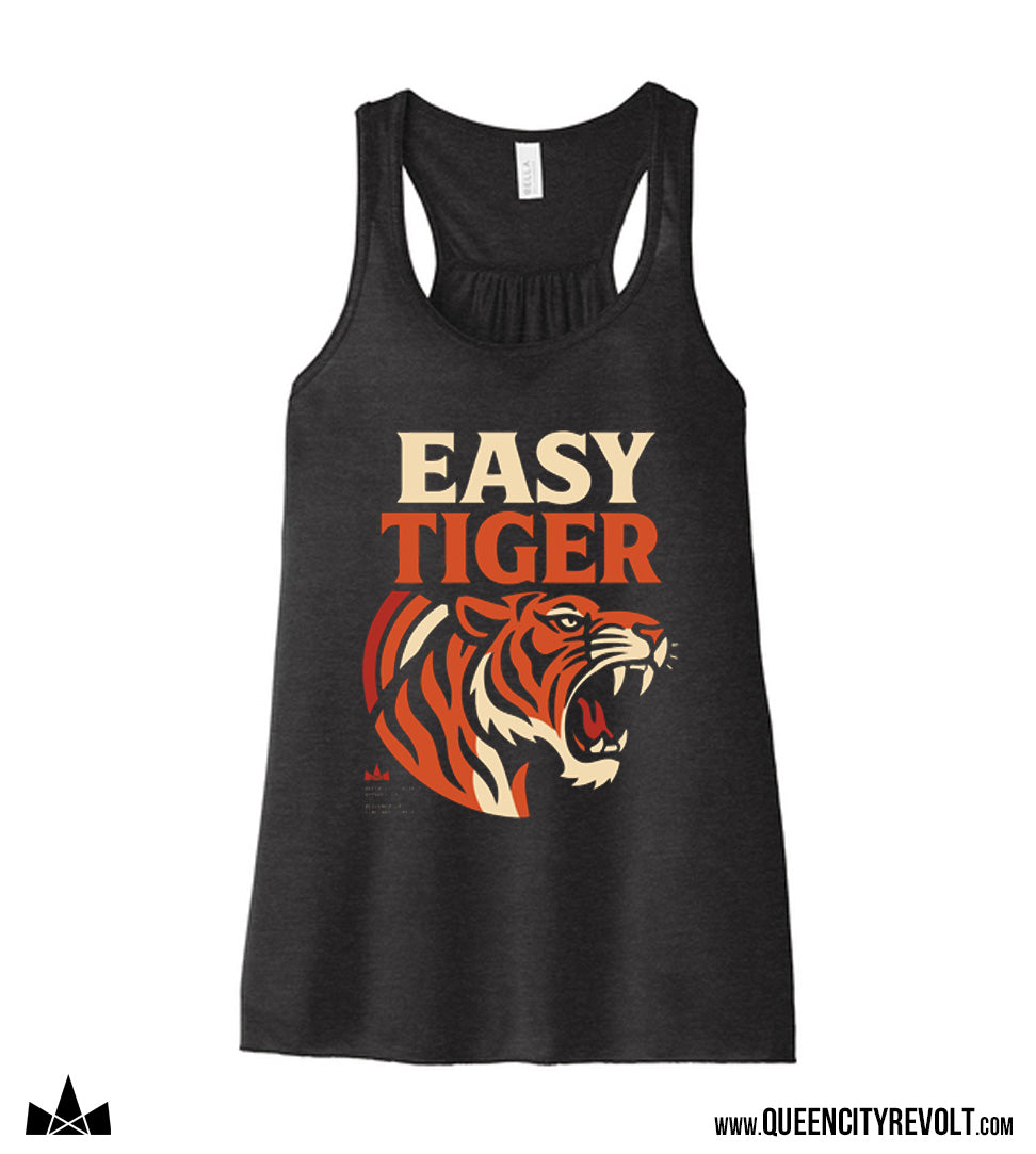 Cincinnati Football Easy Tiger Tank, Black