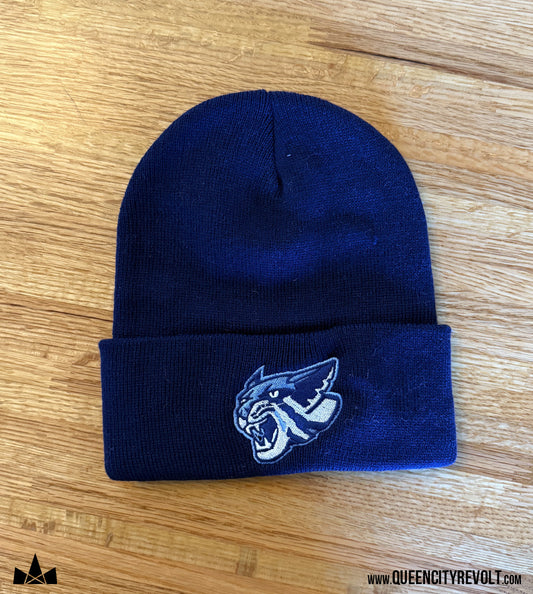 Franklin Co, Knit Cuff Beanie, Navy