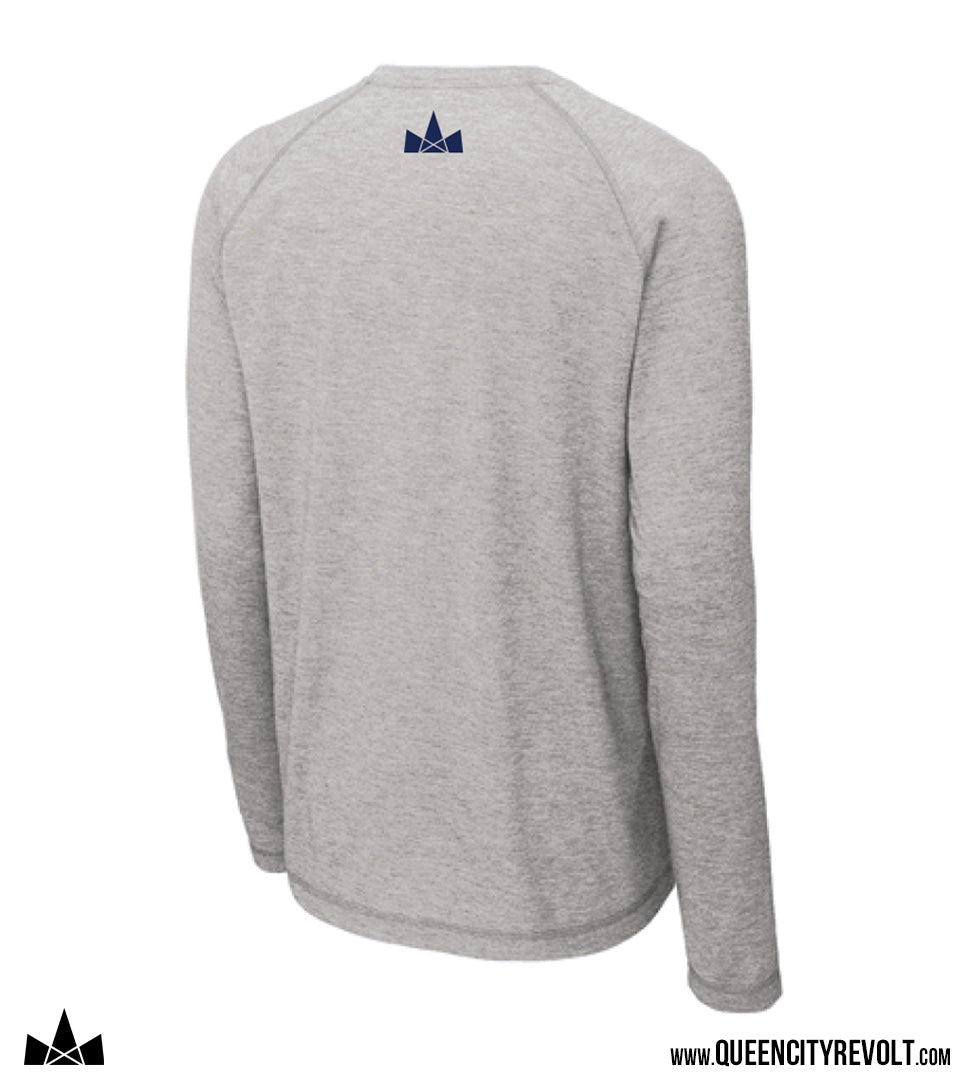 Franklin Co Arrows Longsleeve Tee, Grey