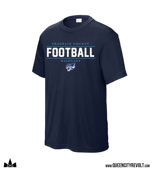 Franklin County Youth Performance Tshirt, Navy
