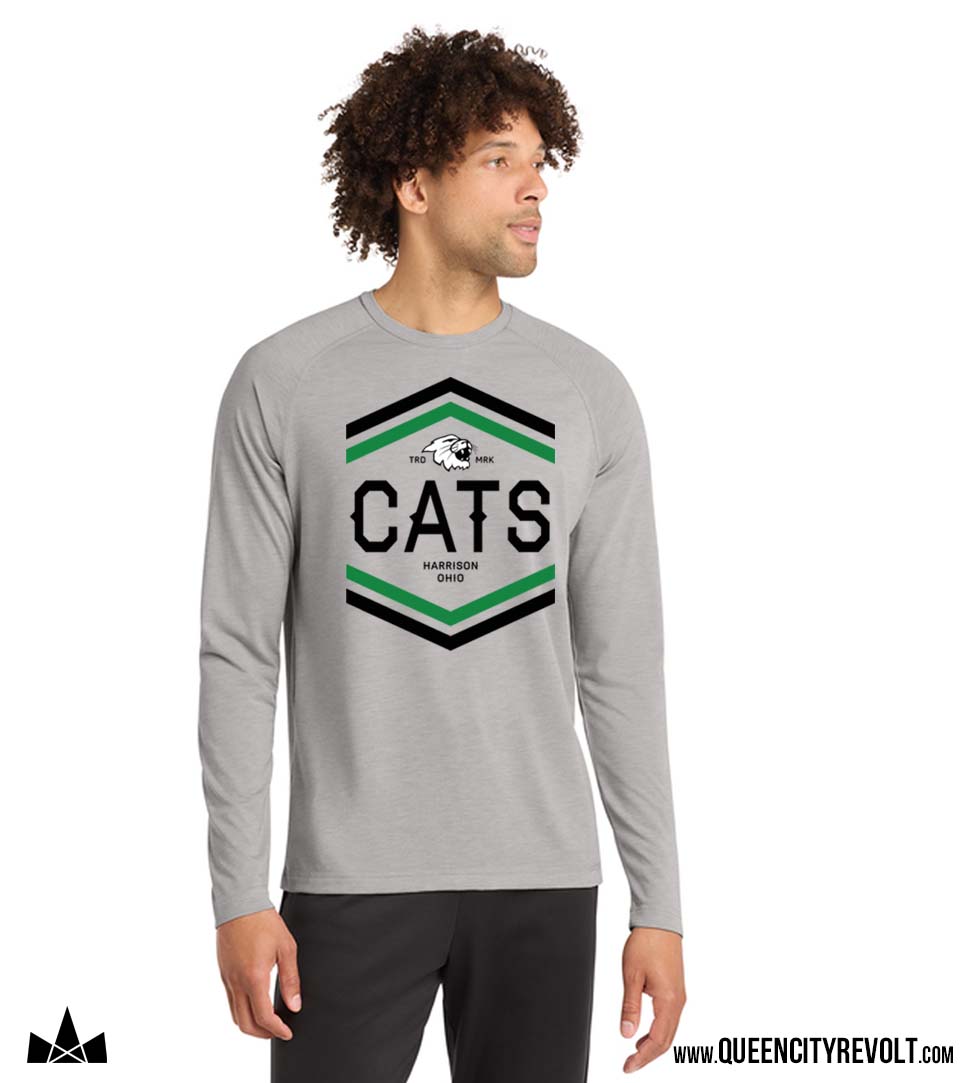 Harrison Arrows Performance Longsleeve, Ash Grey